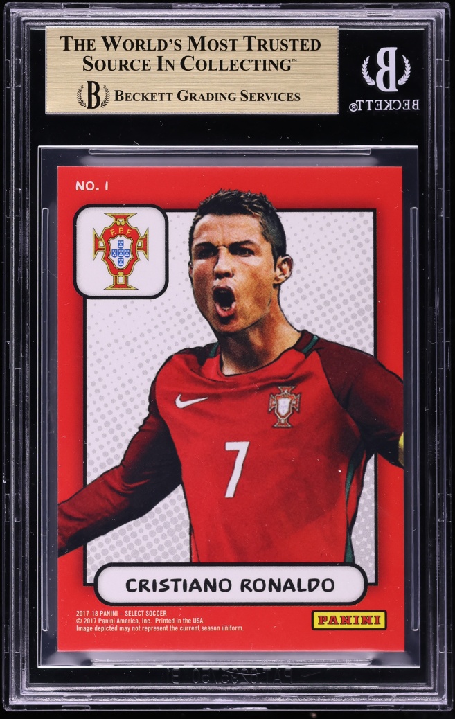 2017 Select Kaboom! Cristiano Ronaldo #1 BGS 9.5 GEM MINT
