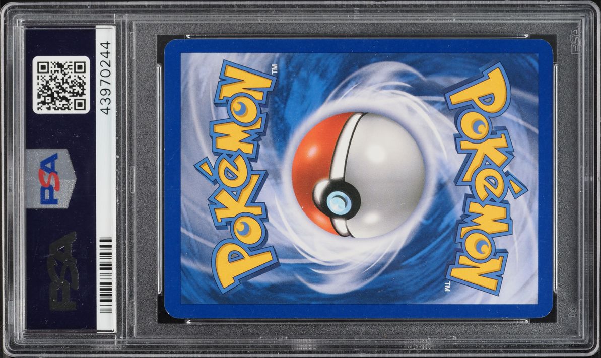 2010 Pokemon HeartGold & SoulSilver Triumphant Holo Darkrai & Cresselia Legend #100 PSA 9 MINT