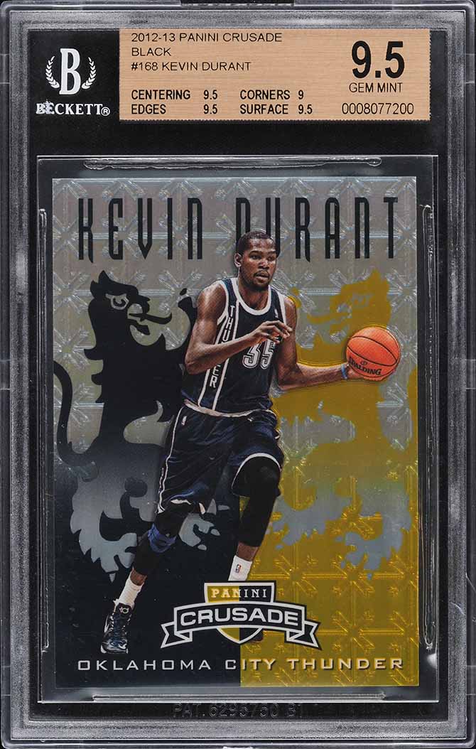 2007 Topps Chrome Kevin Durant ROOKIE #131 PSA 9 MINT on Fanatics