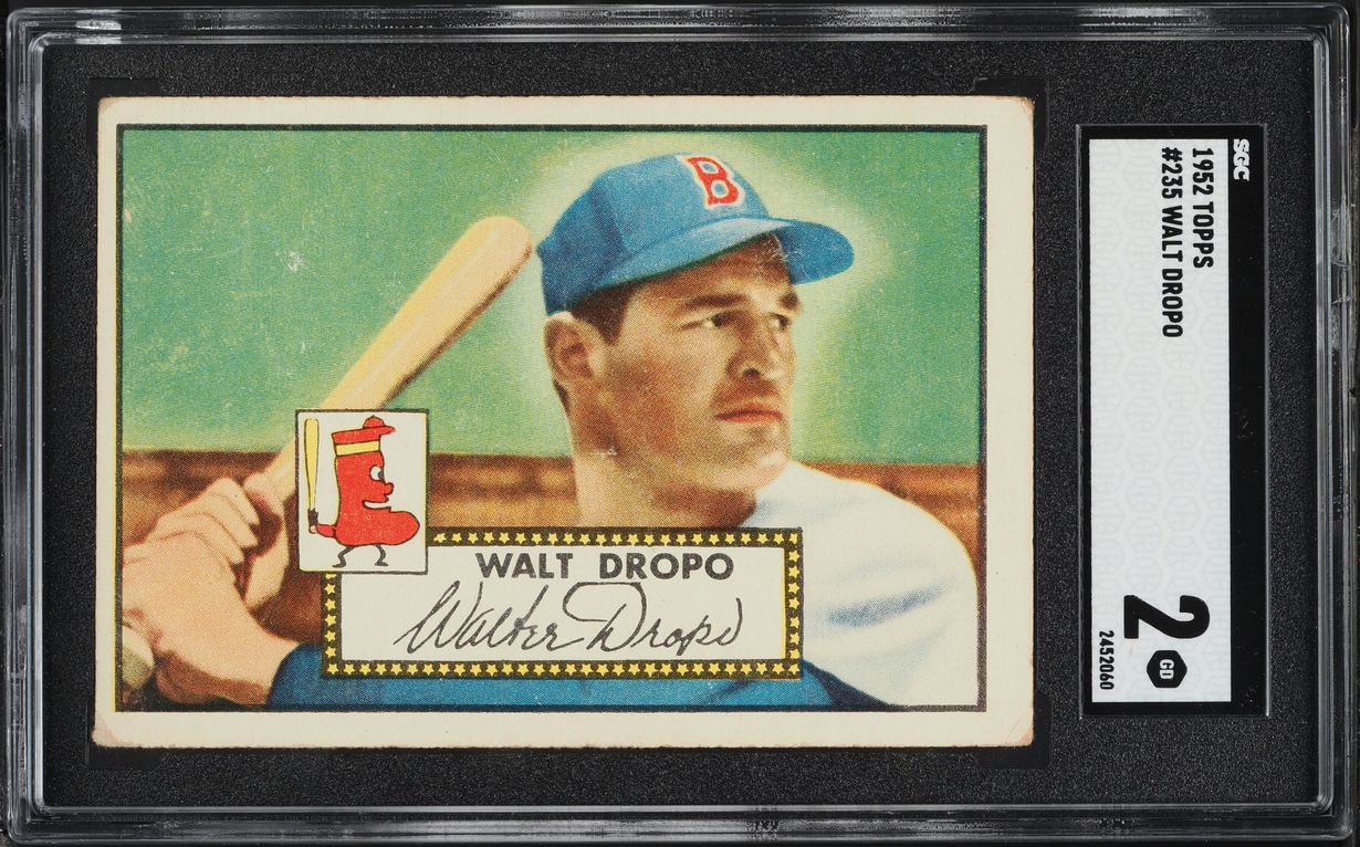 1952 Topps Walt Dropo #235 SGC 2 GD