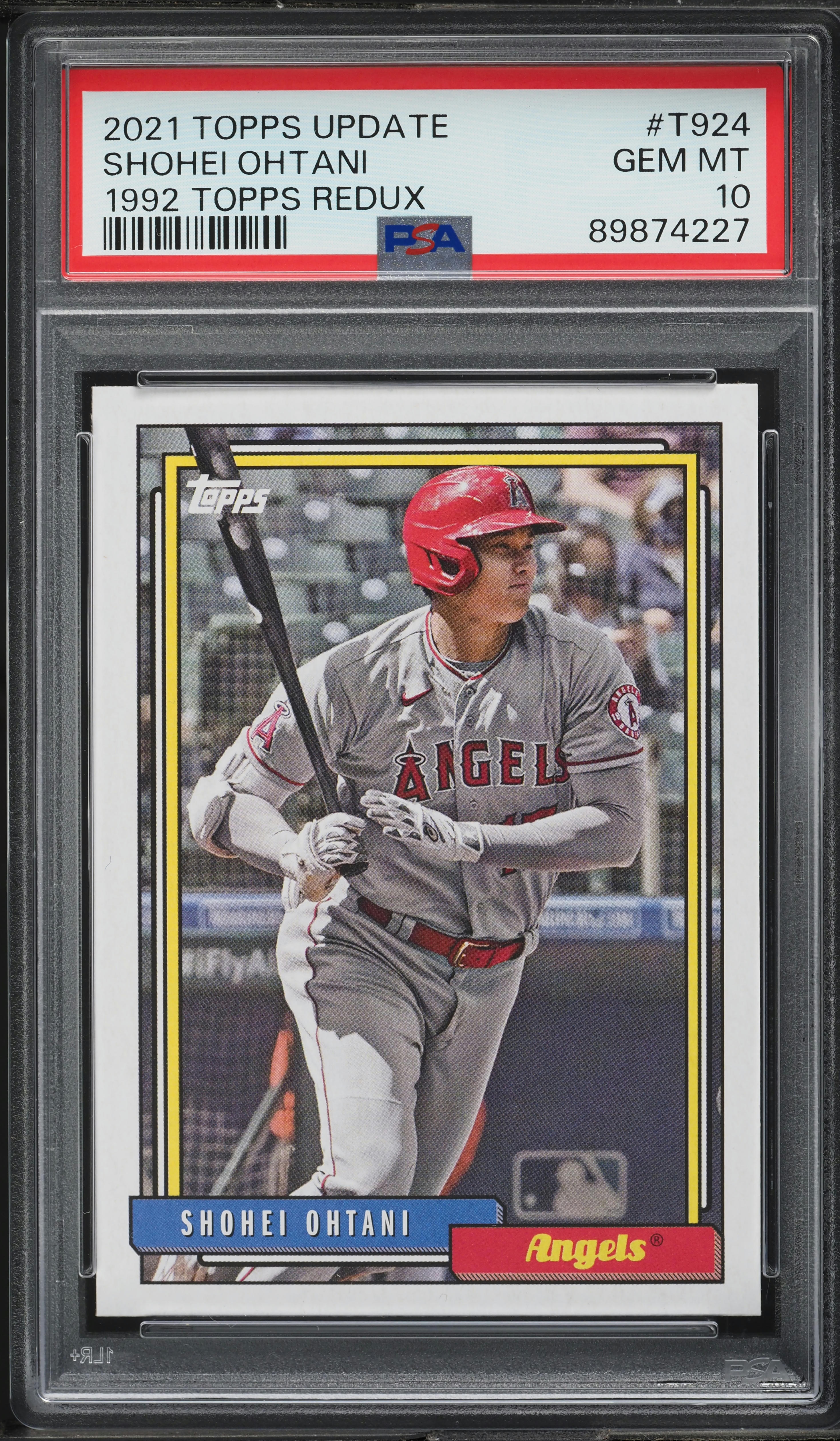 2021 Topps Update Topps Tek 大谷翔平 PSA 10 PSA 10 2021 Topps Update Tek 70th Ann. Shohei Ohtani # TTA
