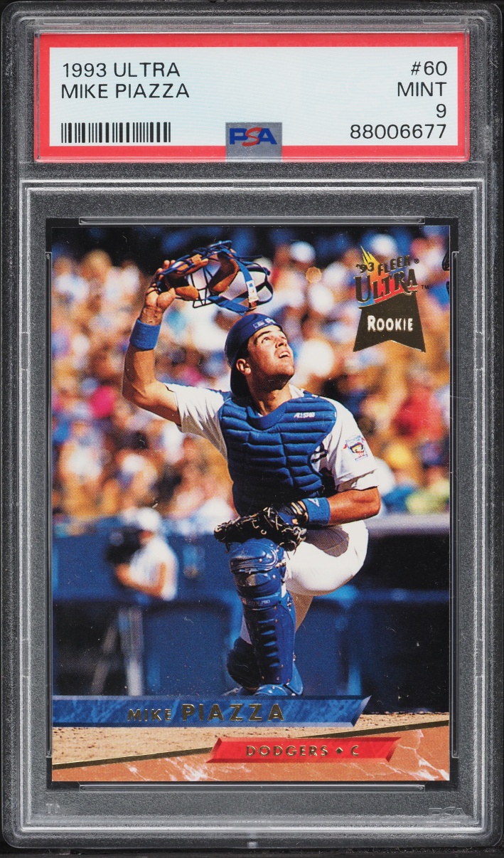 1993 Ultra Mike Piazza ROOKIE #60 PSA 9 MINT