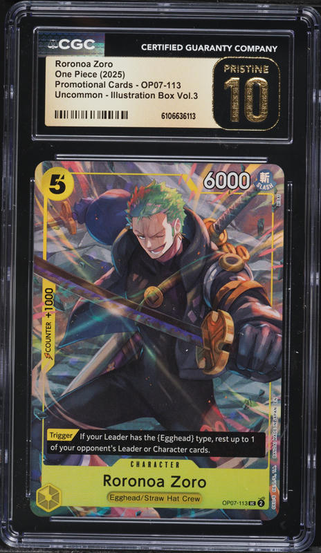 2025 One Piece Tournament Promo Learn Together Set Sail Roronoa