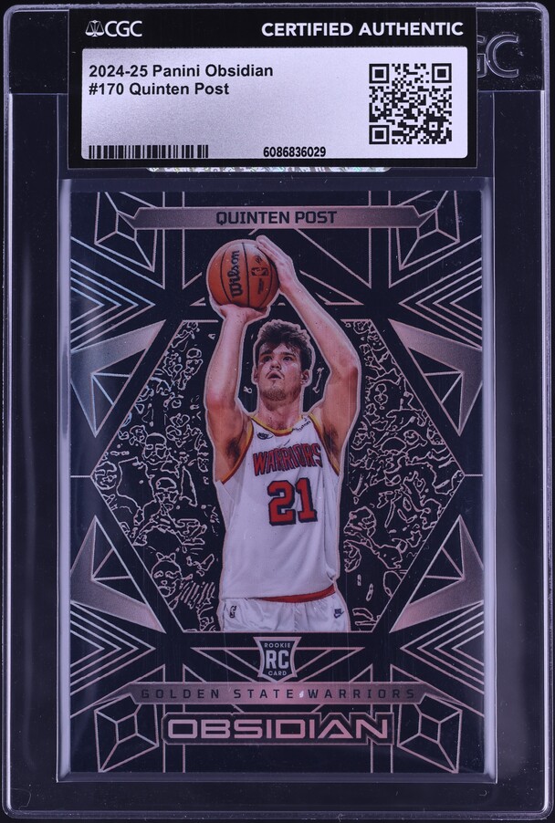 2025 Panini Origins Purple Jalon Walker ROOKIE /17 #110 CGC AUTH