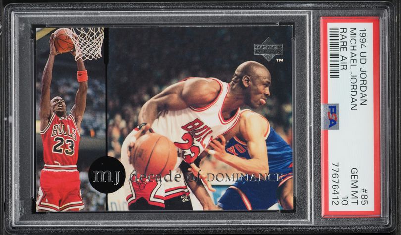 1994 SP Championship Playoff Heroes Michael Jordan #P2 PSA 9 MINT