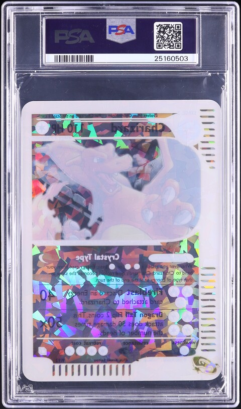 2003 Pokemon Skyridge Box Topper Crystal Charizard #9 PSA 10 GEM MINT