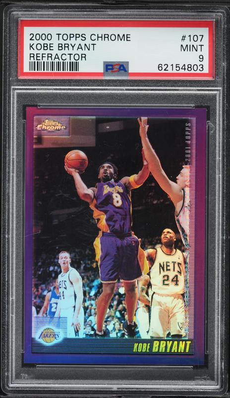 2008 Topps Chrome Xfractor Kobe Bryant LeBron James /288 #24