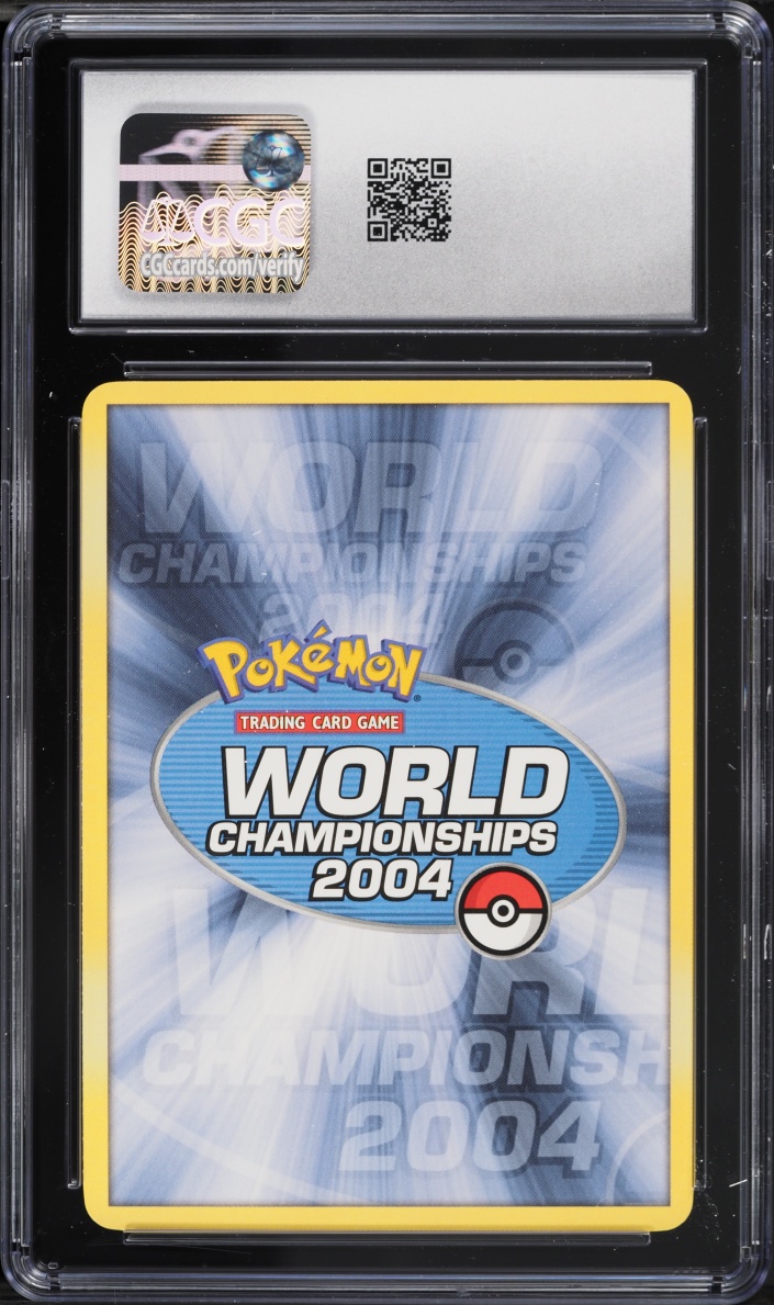 2004 Pokemon World Championships Decks Team Rushdown Kevin Nguyen Weakness Guard #141 CGC 10