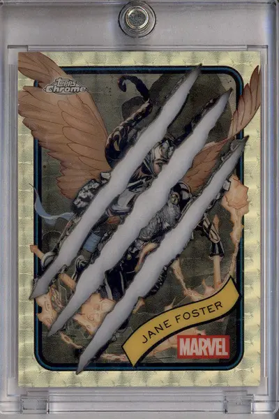 2025 Topps Chrome Marvel Clawed Superfractor Spider-Man 1/1 #101