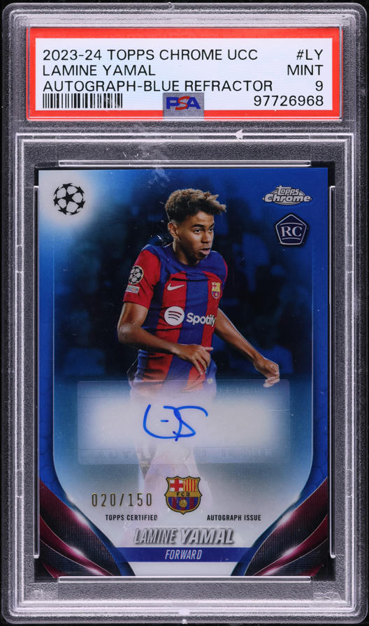 22-23 Topps Chrome VLAHOVIC 直筆サイン 50シリ Dusan Vlahovic 2022 Topps Chrome UEFA Club Competitions #CA