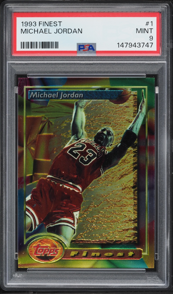 1993 Finest Basketball Michael Jordan #1 PSA 9 MINT