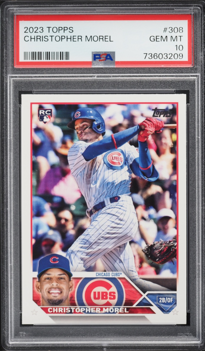 2023 Topps Christopher Morel ROOKIE #308 PSA 10 GEM MINT