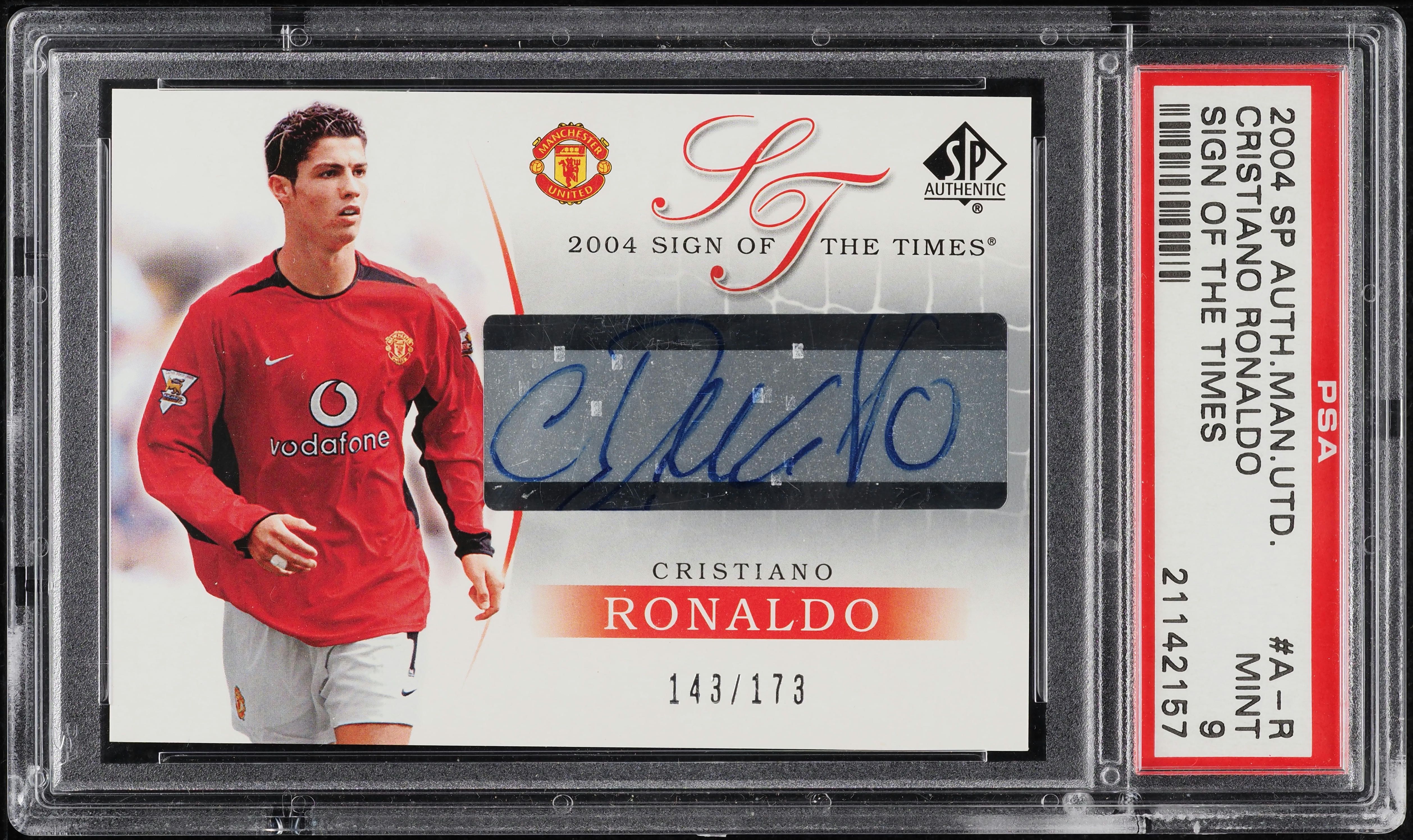 その他 PSA 2004 SP AUTHENTIC CRISTIANO RONALDO 2004 SP Authentic Manchester United Cristiano Ronaldo #67