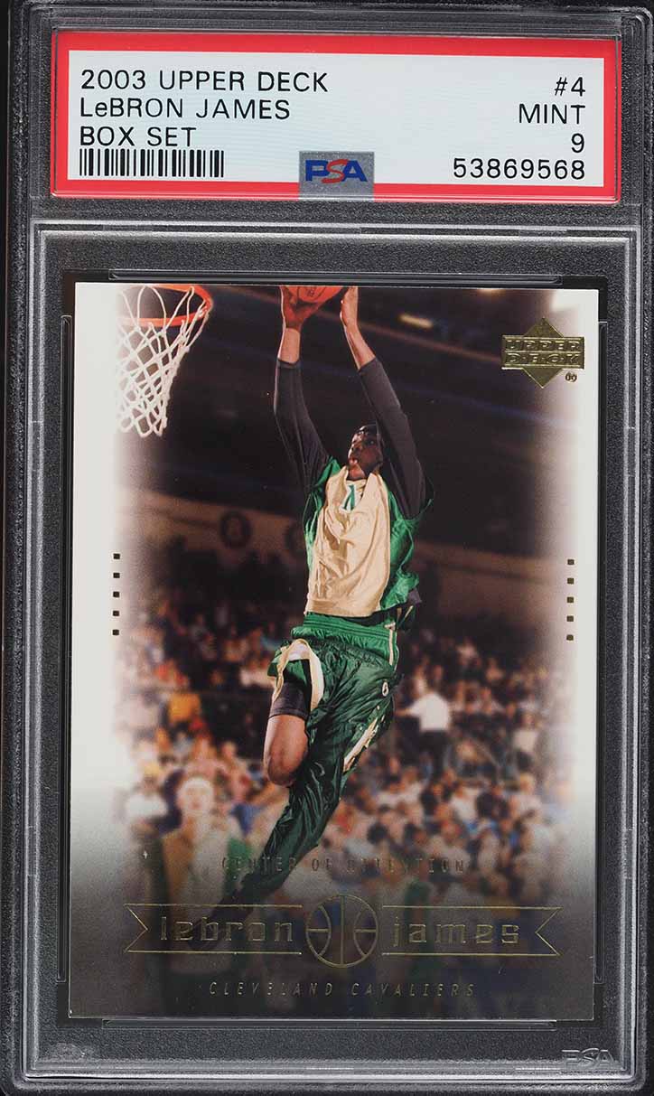 その他 2003 UD Lebron james RC PSA 9 2003-04 Upper Deck Box Set #28 Lebron James ROOKIE RC PSA 10