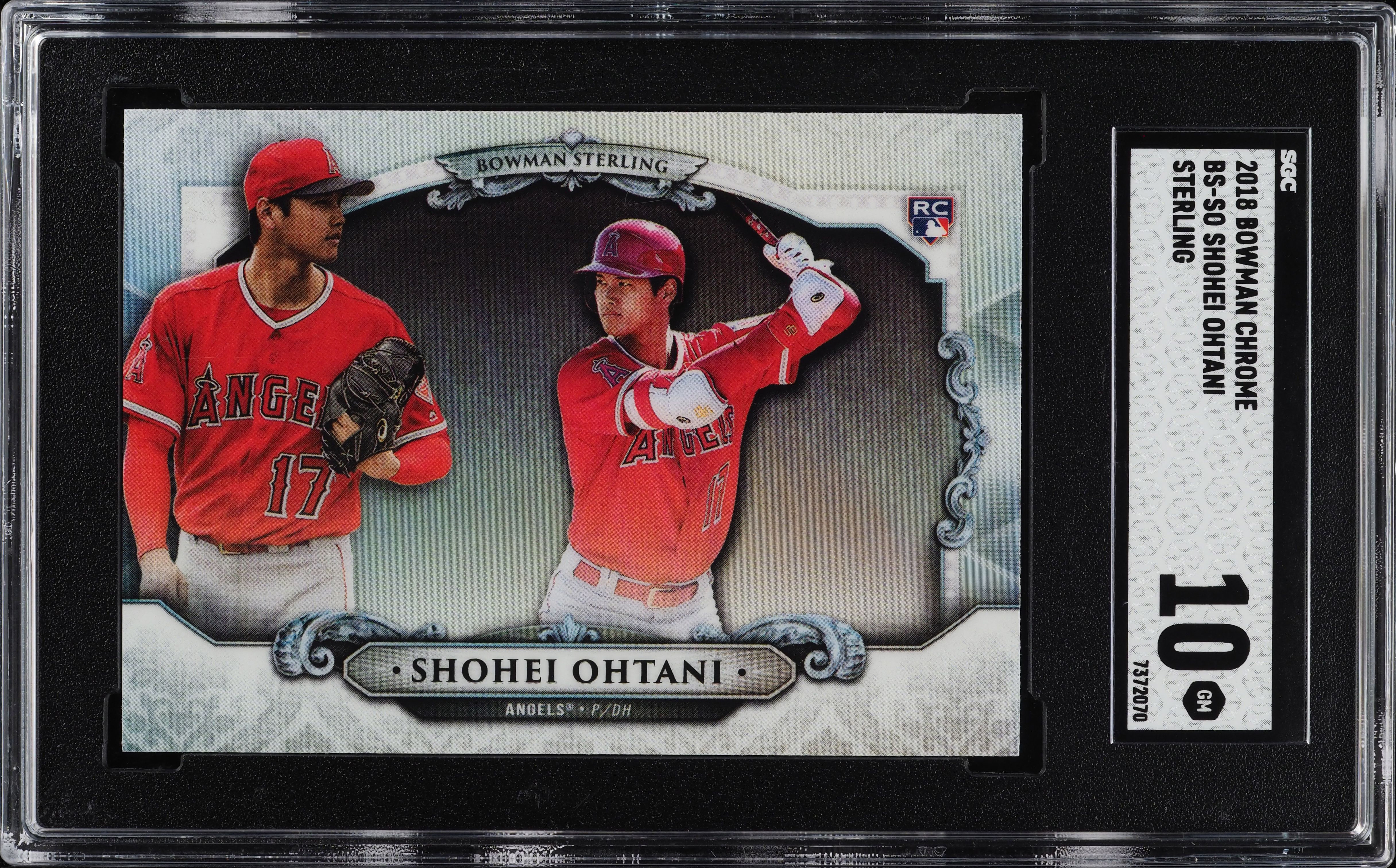 その他 Shohei Ohtani 2018 Bowman Chrome Rookie 2018 Bowman Chrome Batting Shohei Ohtani ROOKIE #1 PSA 10