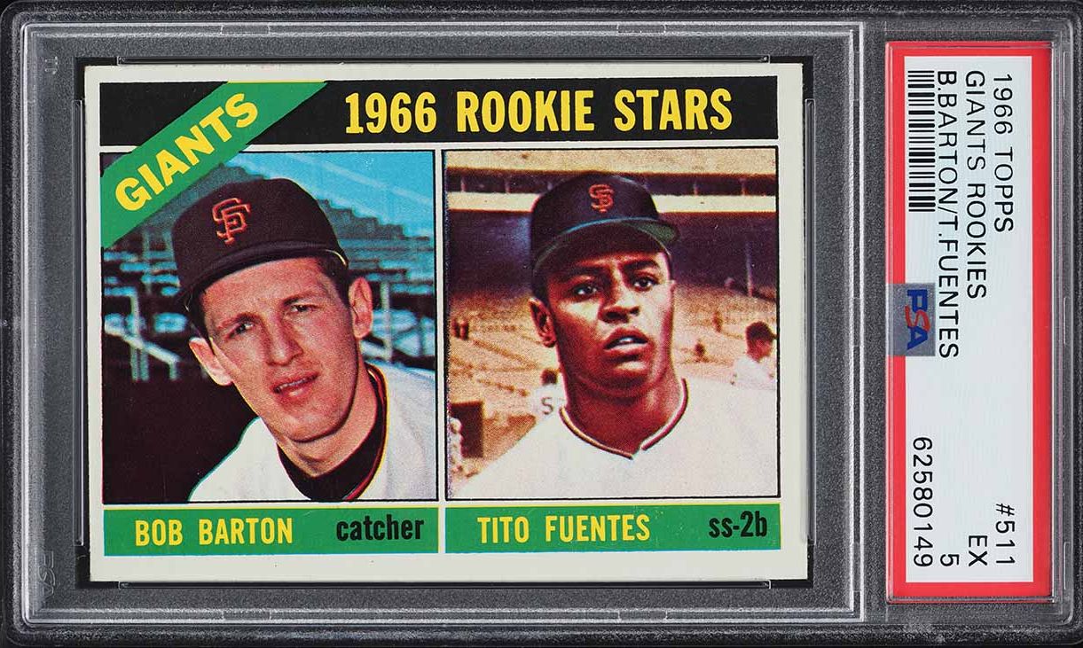 1966 Topps Giants Rookies #511 PSA 5 EX