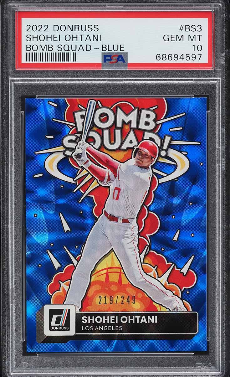 2022 Donruss Marvels Rapture Shohei Ohtani #M-9 PSA 10 GEM