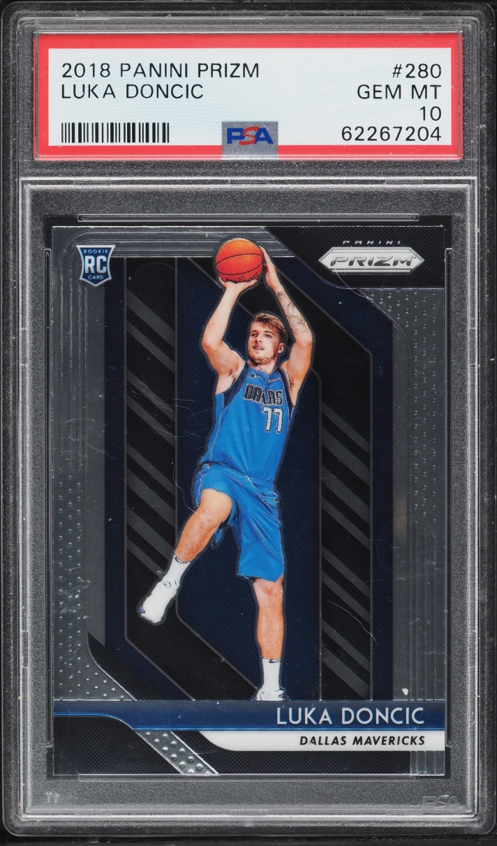 2018 Panini Prizm Luka Doncic ROOKIE #280 PSA 10 GEM MINT