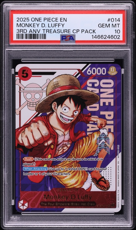 2025 One Piece Promo Bandai Card Games Fest '25-26 Monkey D. Luffy
