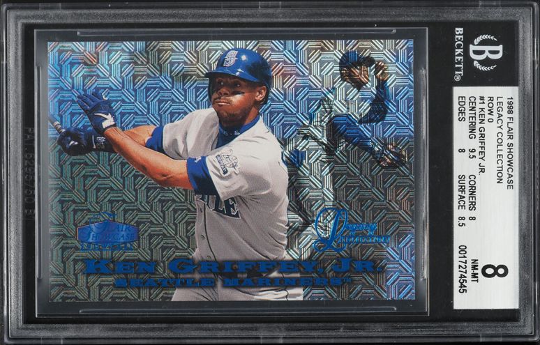 Ken Griffey ￼jr 2004 studio Ken Griffey Jr 2004 Upper Deck Diamond Collection Autograph