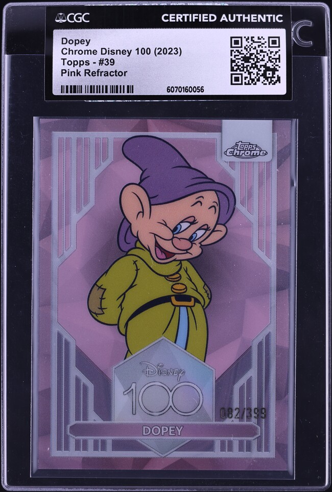 Disney - frmjpnページ 2023 Topps Chrome Disney 100 Pink Refractor Frozone /399 #5