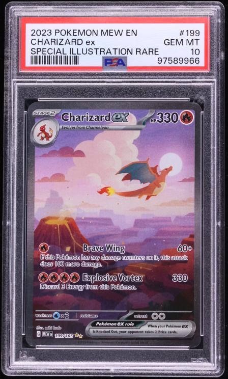 2023 Pokemon Scarlet & Violet 151 SIR Charizard ex #199 PSA 10 GEM MINT