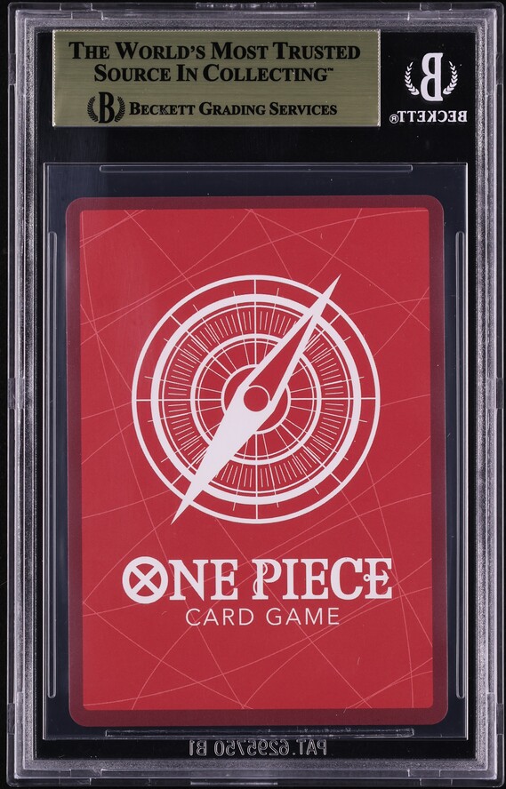 2025 One Piece Card Promo LA Dodgers Monkey D. Luffy #EB02-010 BGS 9.5 GEM MINT