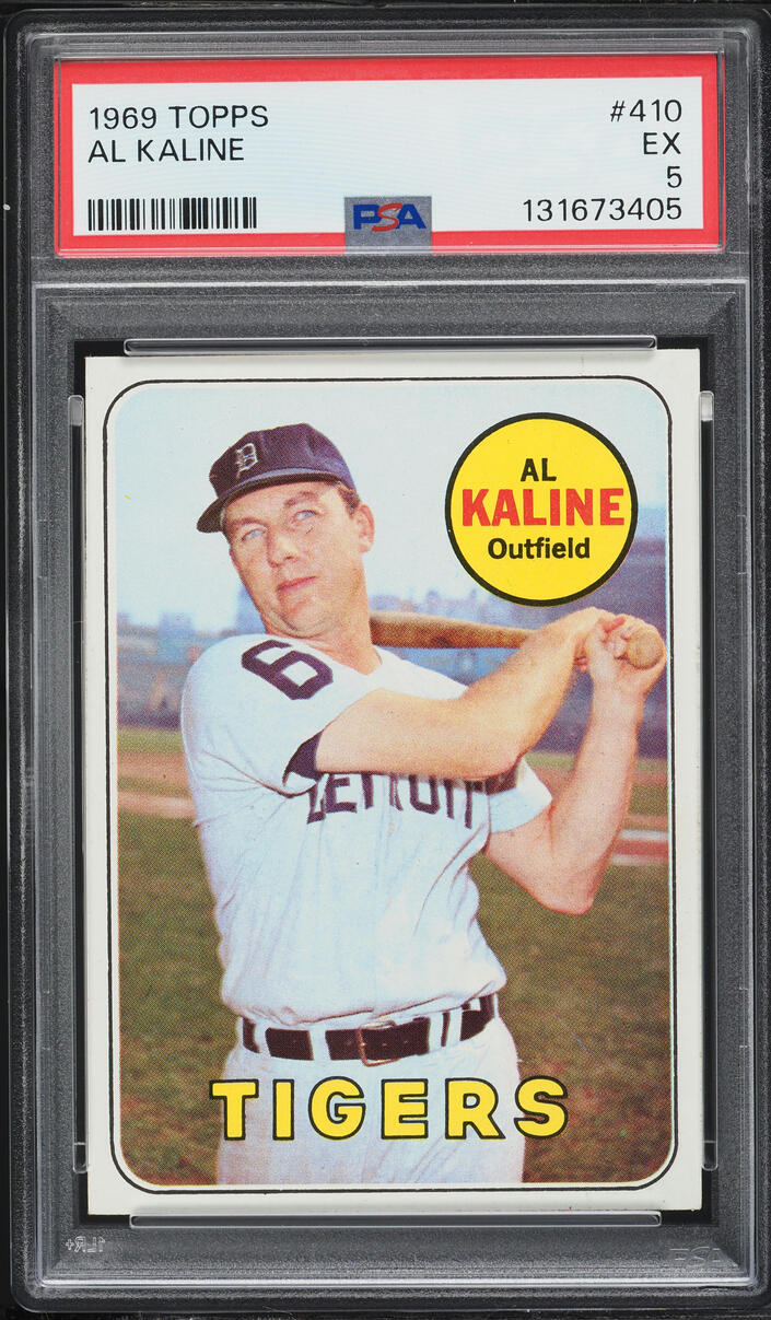 1969 Topps Al Kaline #410 PSA 5 EX