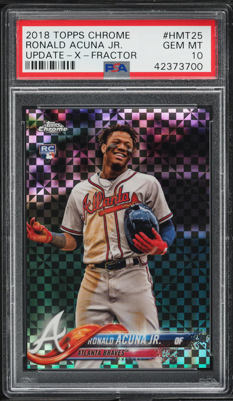 レア 2018 Topps Silver Pack RC ロナルド・アクーニャ 2018 Topps Silver Pack '83 Chrome Promo Ronald Acuna Jr