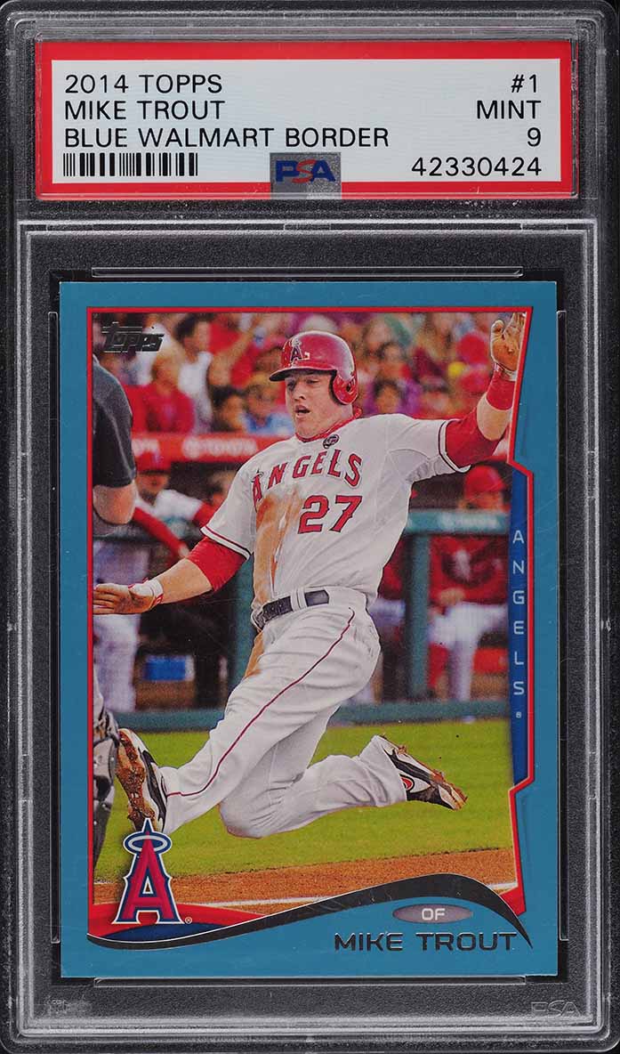 2014 Topps Mike Trout #1 CSG 9.5 GEM MINT on Fanatics Collect