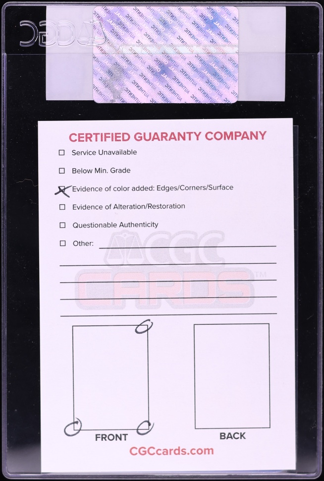 2008 Pokemon Diamond & Pearl Stormfront Holo Charizard #103 CGC ALTERED AUTH
