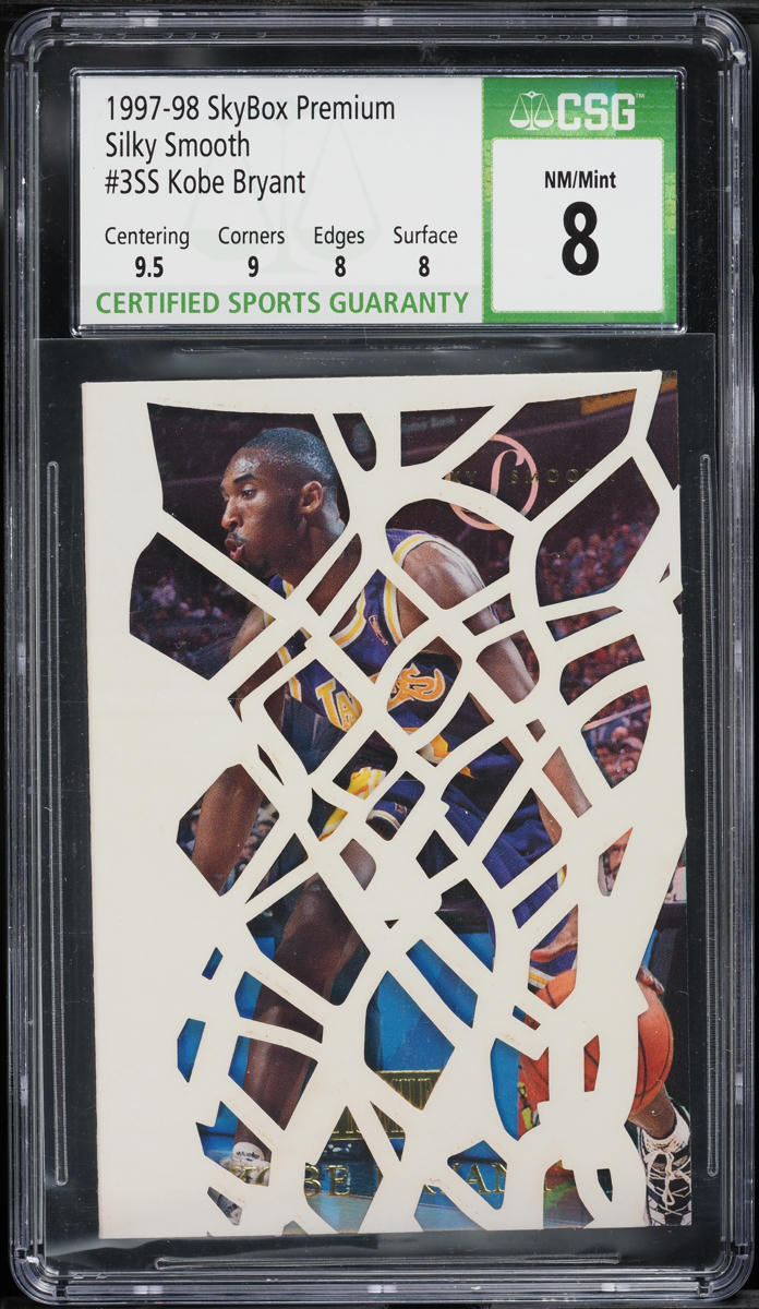 1997 Skybox Premium Silky Smooth Kobe Bryant #3 CSG 8 NM-MT