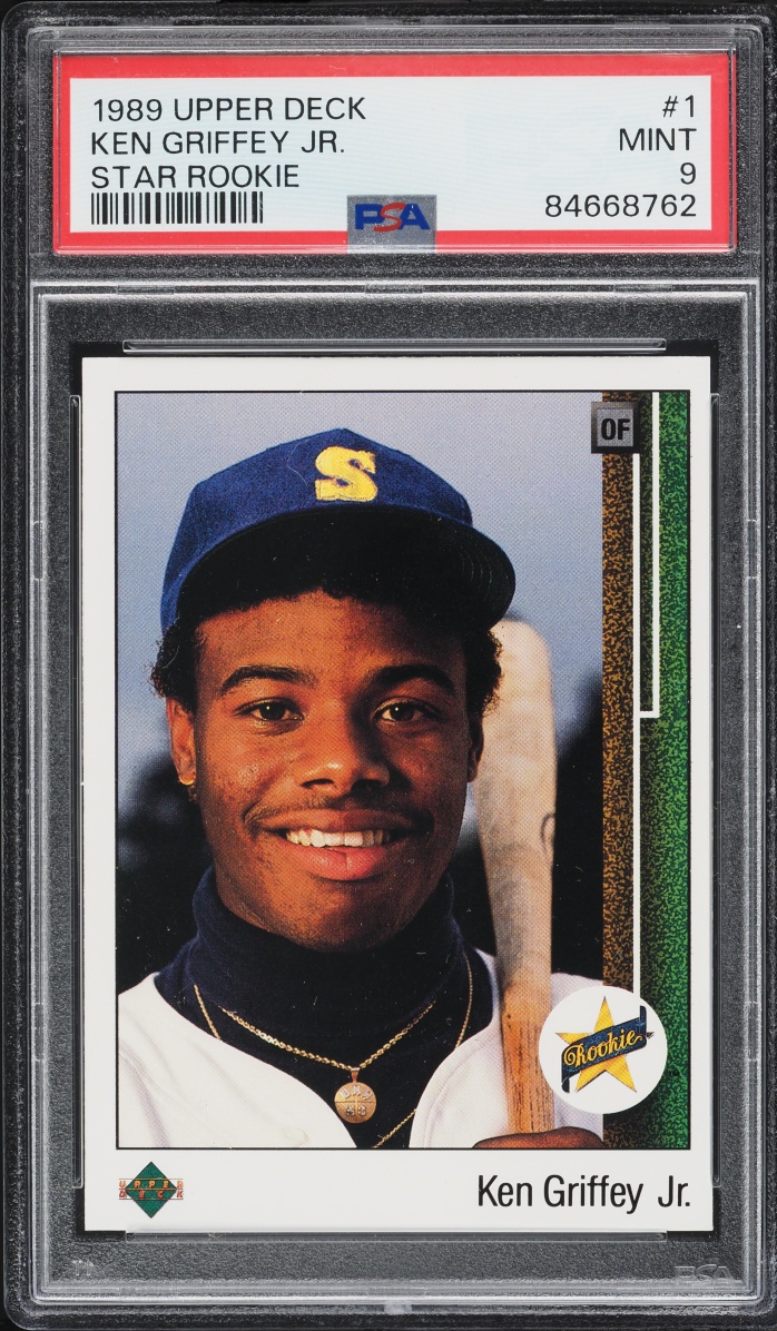 1989 Upper Deck Ken Griffey Jr. ROOKIE #1 PSA 9 MINT