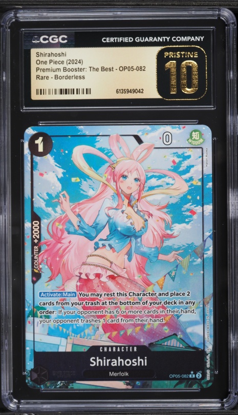 2024 One Piece Championship Top Prize Shirahoshi #OP03-116 PSA 10