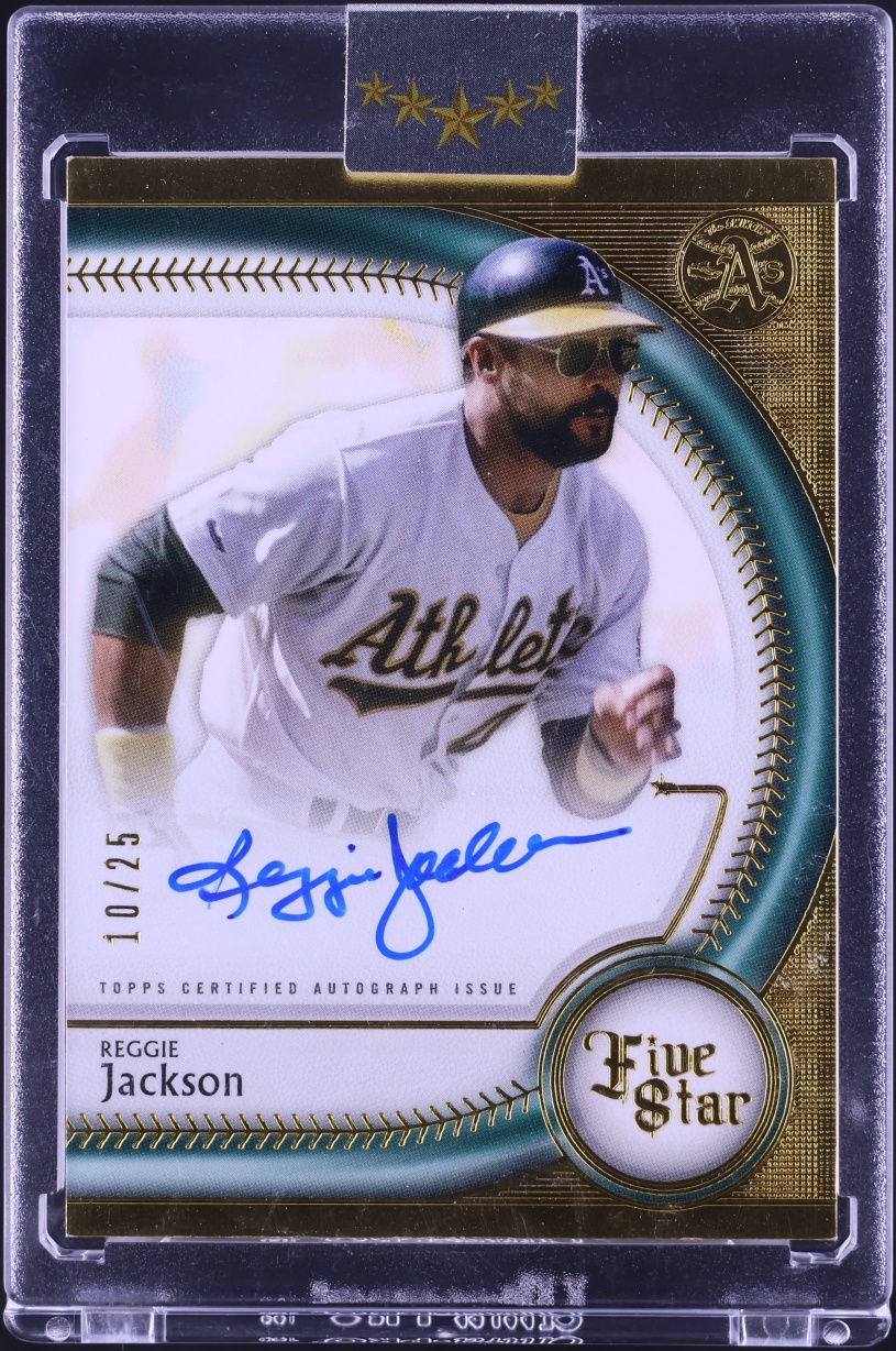 2024 Topps Five Star Reggie Jackson AUTO /25 #FSA-RJA