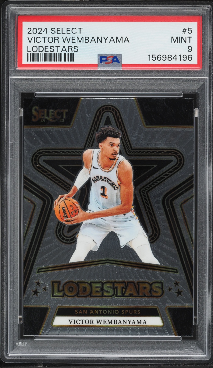2024 Select Lodestars Victor Wembanyama #5 PSA 9 MINT