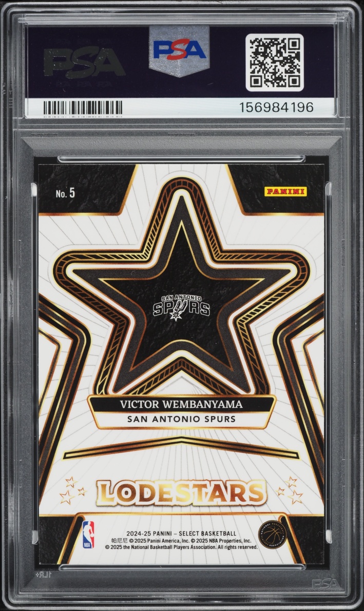 2024 Select Lodestars Victor Wembanyama #5 PSA 9 MINT