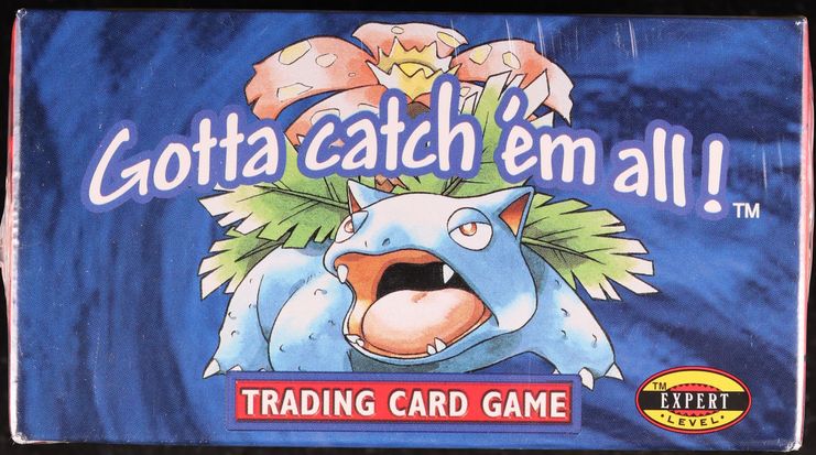 1999 pokemon base set 1st edition booster pack 1999 WOTC Pokemon Base Set Unopened Blister Pack Venasaur – Baseball Card  Exchange main image 1