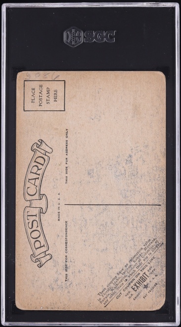 1928 Exhibits Paul Waner POSTCARD BACK SGC 1 PR