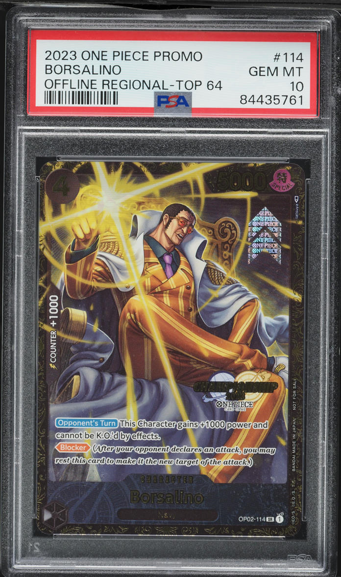 2023 One Piece Promo Championship Regional Top 64 Borsalino