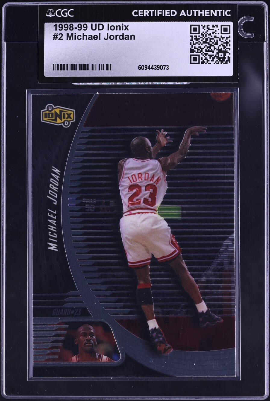 1998 Upper Deck Ionix Michael Jordan #2 CGC AUTH