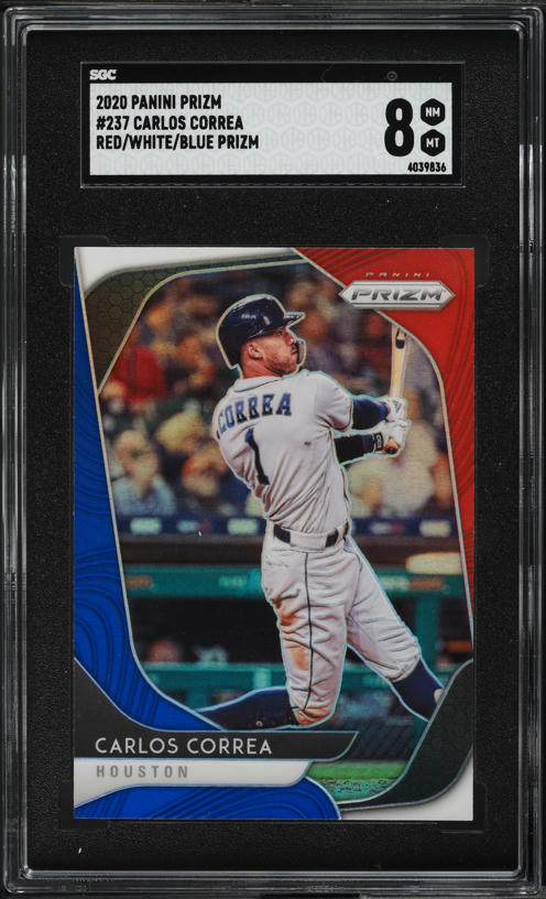 2013 Bowman Chrome Gold Refractor Carlos Correa PROSPECT AUTO /50