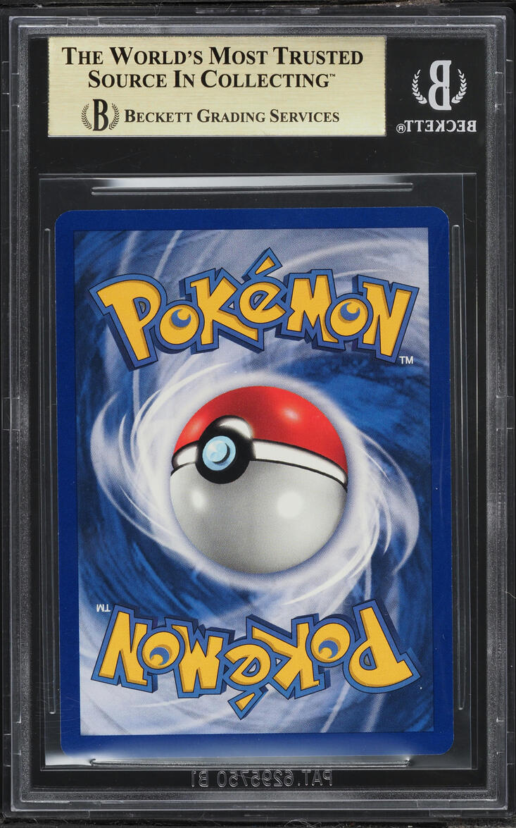 1999 Pokemon Base Set 1st Edition Thick 3-D Stamp Vulpix #68 BGS 10 PRISTINE