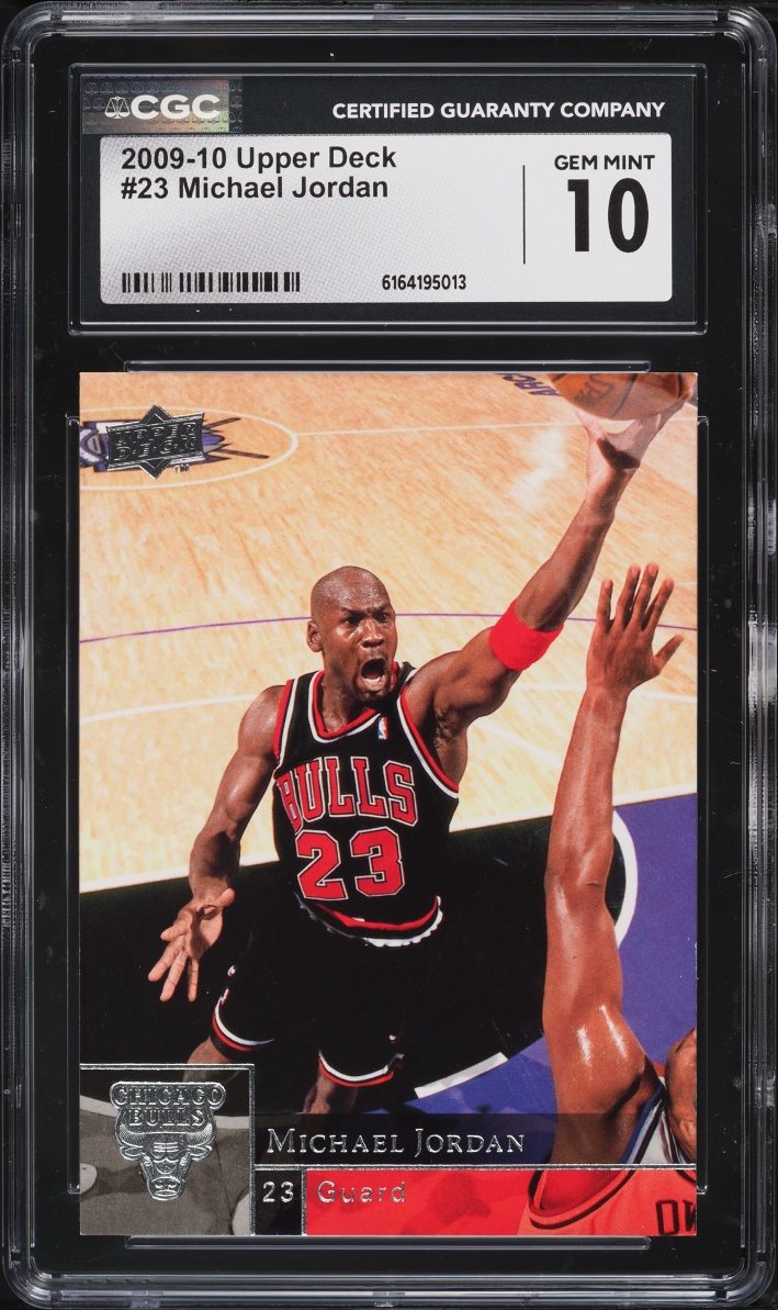 2009 Upper Deck Basketball Michael Jordan #23 CGC 10 GEM MINT