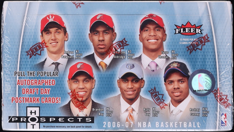 2006 Fleer Hot Prospects Basketball Sealed Hobby Box, 15ct Packs - Photo 1