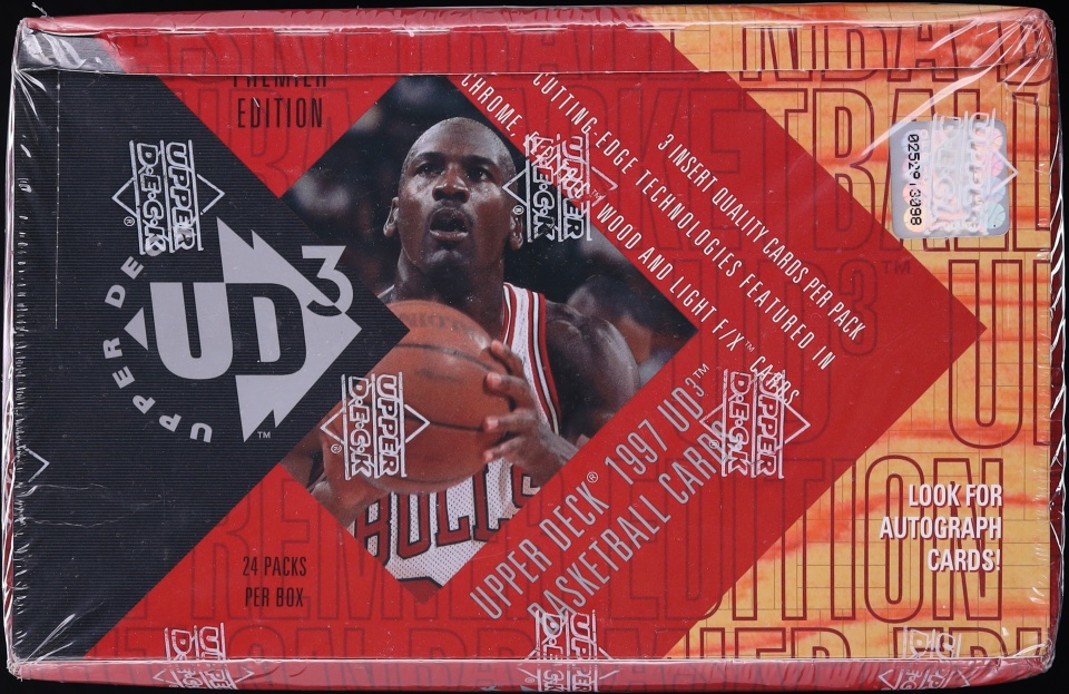 1996 Upper Deck UD3 Basketball Sealed Hobby Box, 24ct Packs - Photo 1