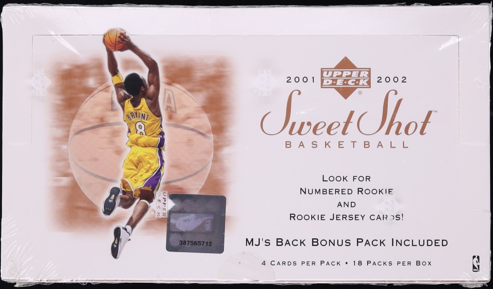 2001 Upper Deck Sweet Shot Basketball Sealed Hobby Box, 18ct Packs - Photo 1