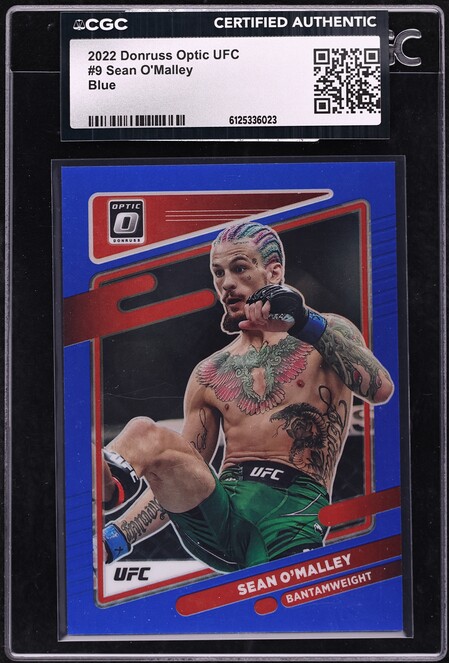 Carte à Collectionner UFC 2024 Topps Midnight - Muhammad Mokaev - Relique Avec Patch Et Autographe (sticker) #RCA-MMD