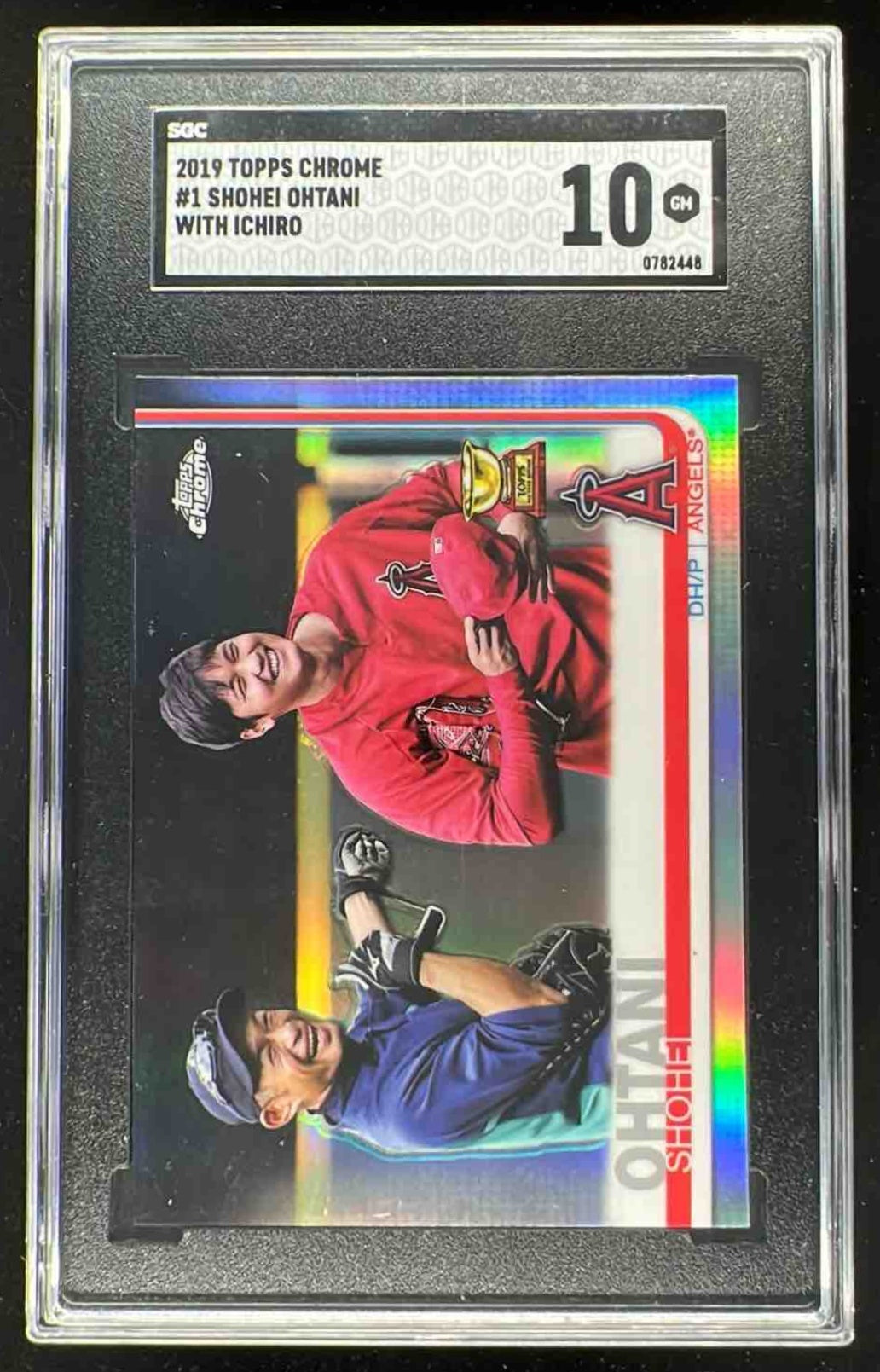 2022 Topps Chrome Shohei Ohtani #1 PSA 10 GEM MINT on Fanatics Collect