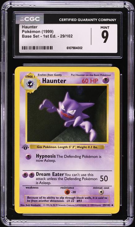 2008 Pokemon Diamond & Pearl Stormfront Reverse Holo Haunter #40